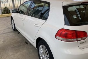 Volkswagen Golf White (3)
